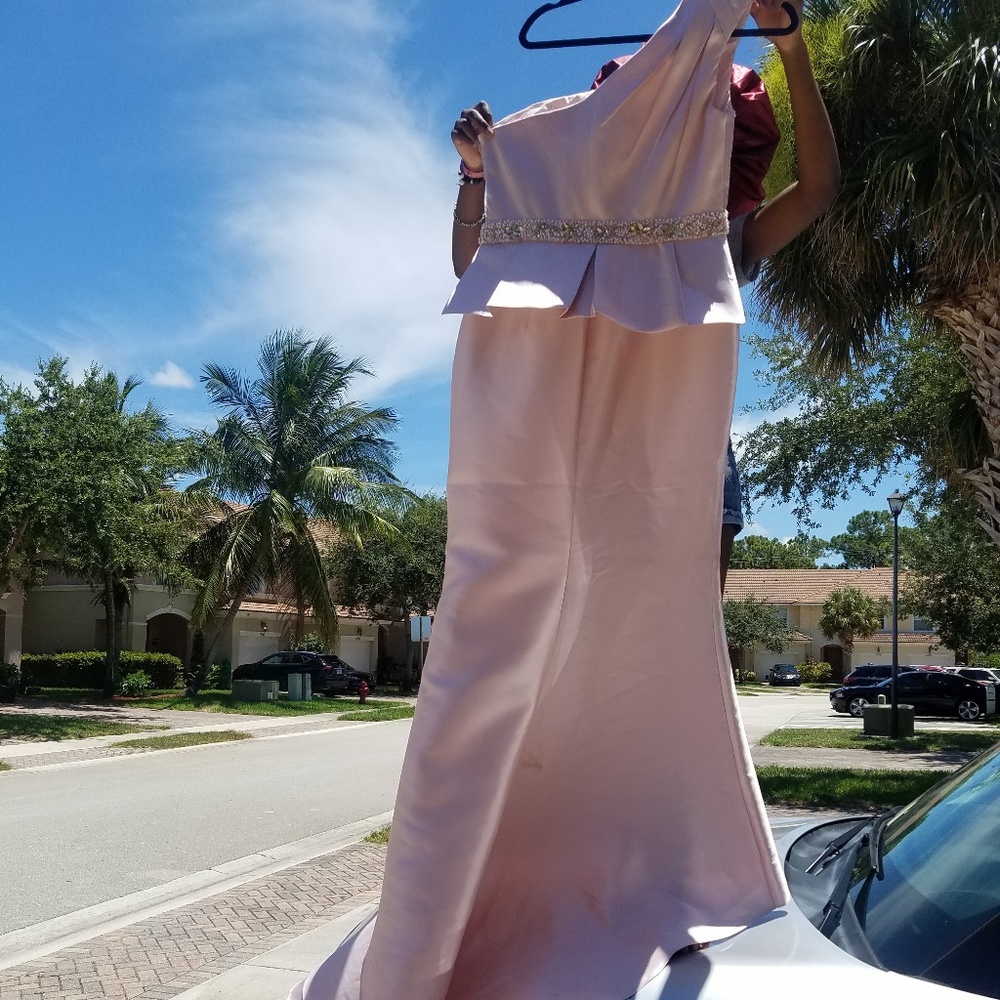 Both are wedding dresses.